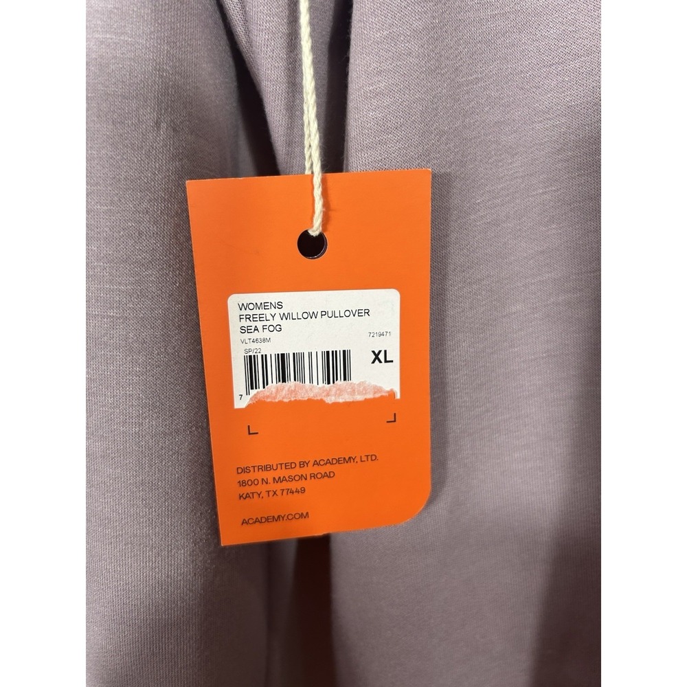 Freely Women's Willow Ruched Drawstring Pullover Top Size XL Lounge Athleisure - Picture 6 of 9
